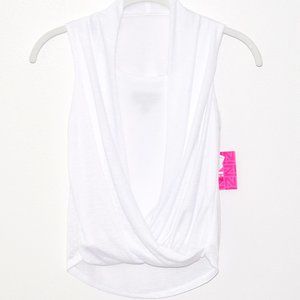 NEW IZ Byer White Sleeveless Top - Medium